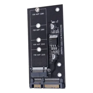 Adaptador Ssd M.2 Ngff Para Sata 3.0 6gbps Cor Preto