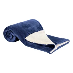 Cobertor De Bebe Com Sherpa Antialérgica 0,70 X 1,10m