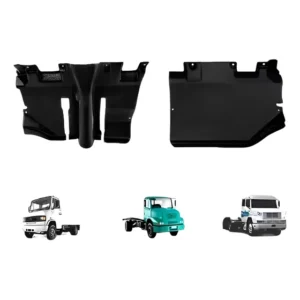 Forro Interno Pedal Cabine Mb 709 710 1618 1941 - Par Preto