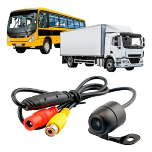 Camera Re 2x1 Onibus Caminhoes 24 Volts Universal