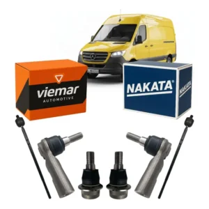 Kit Terminal Direção Barra Axial Pivo Sprinter 311 314 415
