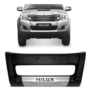Front Bumper Hilux 2012 A 2015 Toyota Preto/prata