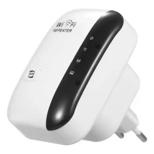 Repetidor de Sinal Exbom 300mbps Wi-Fi Repeater Frequência 2.4GHz Branco
