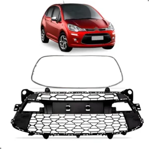 Grade Para Citroen C3 2013 14 15 16 A 2020 Com Friso Cinza -