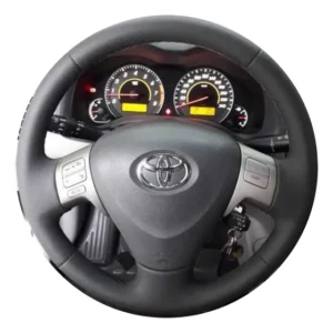 Capa De Volante Costurada Corolla Xei 2009 10 11 12 13 14 Volante Com Revestimento De Fabtica