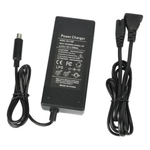 Carregador De Scooter Elétrico 42v 2a Adaptador De