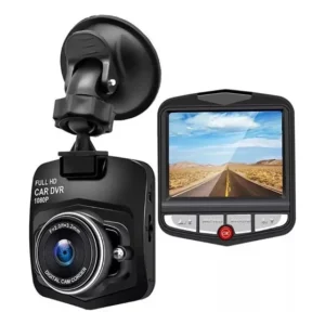 Câmera Filmadora Veicular Hd Dvr Visão Noturna E Visor Lcd