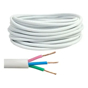 Cabo Pp Uso Ar Condicionado 3 Vias 1,50mm - 5 Metros Branco