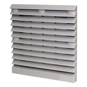 Grelha De Embutir Para Ventilador 150x150mm Metaltex PV804 Cinza