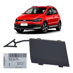 Tampa Reboque Preto Original Volkswagen Fox 15 16 2017 2018