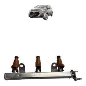 Kit Bico Injeçao Flauta Hyundai Hb20 1.0 Turbo 2016 A 2019