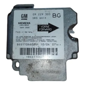Modulo Airbag Astra/meriva/zafira 09229303-bg