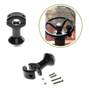 Punho Manopla Do Volante Valtra Pomo Massey Ford Valmet Preto Liso