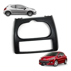 Moldura Acabamento Central Comando Ar Peugeot 207 06/14 1.4