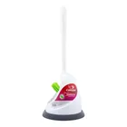Kit 6 Un Escova Sanitária Vasos Condor Prático Recipiente Branco - Imagem 3