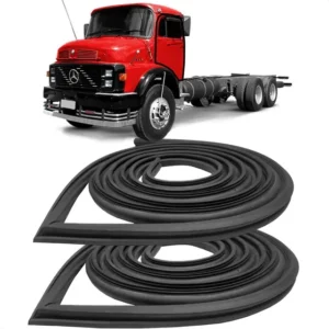 Borracha Guarnição Porta (2 Peças) Caminhão Mercedes 1113