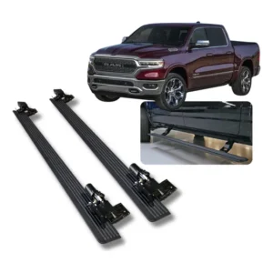 Kit Estribo Elétrico Retrátil Dodge Ram 1500 Ano 2020 E 2021