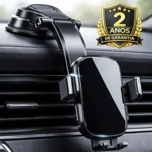 Suporte De Celular Veicular Automotivo Pra Carro Mesa Porta Painel Parede Caminhão Vw Up Jetta Volkswagen Ônix Corolla Gol Universal Ayann Preto