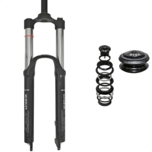 Garfo Amortecedor Aro 26 Preload 150mm + Caixa Direção 44mm