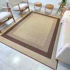 Tapete Sisal Sala De Estar 1,00x1,50 Decorativo Liso - Imagem 6