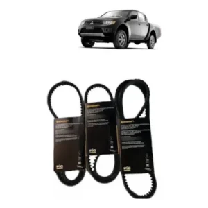 Kit Correias L200 Triton Motor 3.2 2008/ Alternador Ar Cond