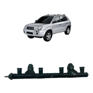 Flauta De Bico Injetor Hyundai Tucson 2006 A 2014