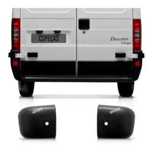 02 Acabamento Ponteira Polaina Parachoque Traseiro Ducato