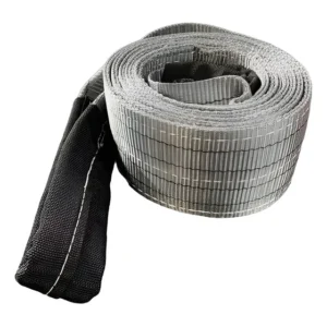 Cinta Elevação De Carga E Reboque 4ton X 5m Reforçada 120mm Cinza-escuro