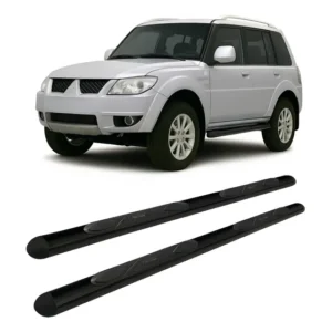 Estribo Lateral Pajero Tr4 2012 2013 2014 Oval Preto Bepo