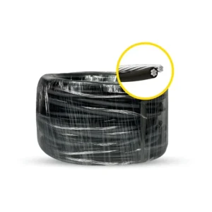 Fio Cabo Alumínio Multiplexado Duplex Nu 16mm 50 Metros