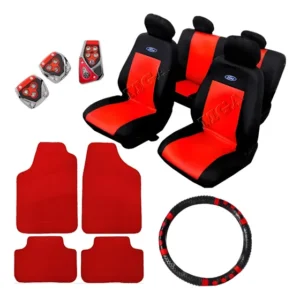 Escort Robby Xr3 Jogo Capa Banco Volante Pedal Tapete Carro