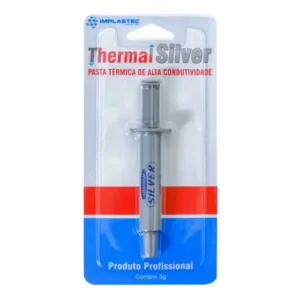 Pasta Térmica Implastec Prata 5g Alta Condutividade Para CPU BGA Processador