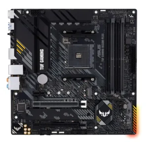 Placa-mãe Asus P/amd Am4 B550m-plus Tuf Gaming 4xddr4 Matx Preto