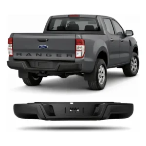 Parachoque Traseiro Ford Ranger 2013-2014-2015-2024 - Preto