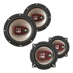 Kit Auto Falantes Bravox 6 E 5 200w Rms Palio Uno 4 Portas B3x60x+b3x50x