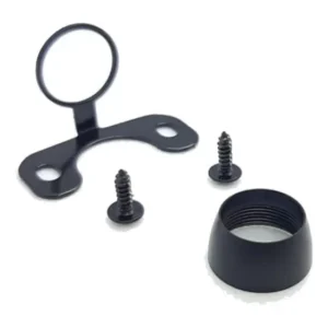 Suporte Borboleta Preto Para Câmera De Ré 18,5mm