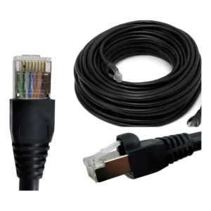 Cabo De Rede Cat6 Blindado Stp 100% Cobre 10m - Crimpado