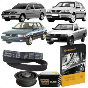 Kit Correia Dentada Tensor Motor Ap 1.6 1.8 2.0 8v Após 1996