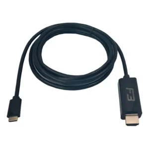 Adaptador USB-C Para HDMI 4K 60Hz 1.8m Compatível MacBook Samsung S21 F3