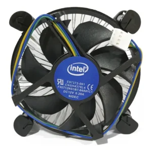 Cooler Intel Original 12v 0.60a Potência Total Preto