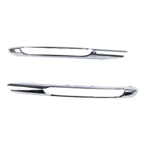 2 Peças De Pára-choque Dianteiro, Luz De Neblina, Moldagem C