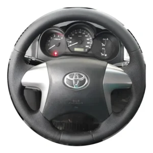 Capa De Volante Costurada Toyota Hilux 2010 A 2015 Premium
