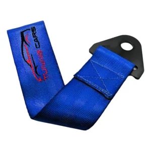 Kit Tow Strap Fita Cinta De Reboque Colorida Cor Azul