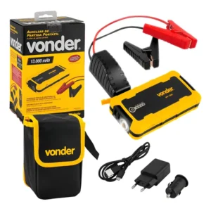 Auxiliar Partida Chupeta Veicular 12v Portátil Bivolt Vonder