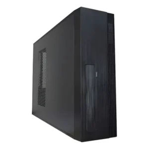Gabinete Slim P/ Com Fonte De 250w Micro Atx Compacto Cor Preto