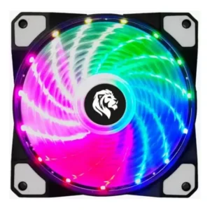 Ventoinha Gamer Hayom FC1302 120mm RGB LED Silenciosa 36CFM