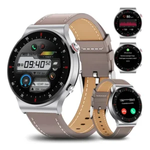 Relógios Inteligentes Masculina Smartwatch Esportivo Redondo