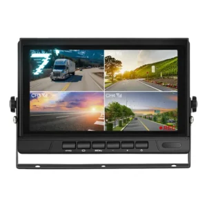 Tela Monitor 7 Polegadas 4 Entradas Rca P/ Cameras Veicular