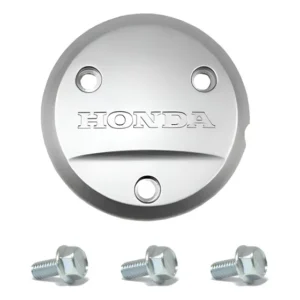 Tampa Lateral Motor Biz 125 Com Logo Honda + 3 Parafusos