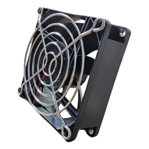 Micro Ventilador Cooler Ventoinha 80x80x25 24v C/ Grade